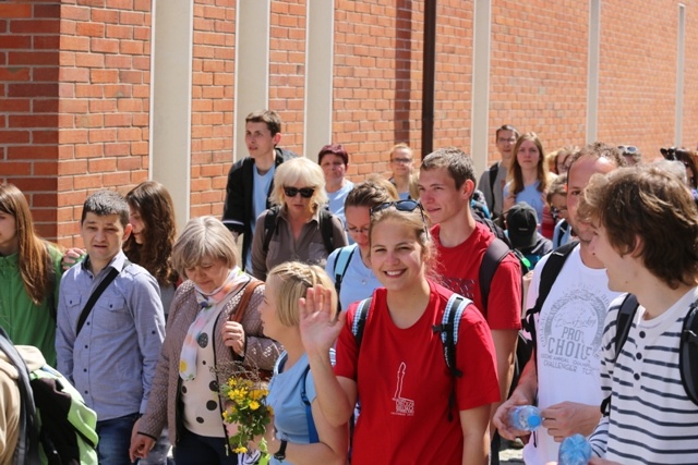 Doszli z Hałcnowa do Łagiewnik po raz trzeci