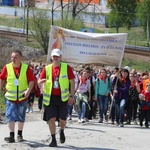 Doszli z Hałcnowa do Łagiewnik po raz trzeci