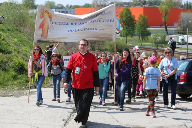 Doszli z Hałcnowa do Łagiewnik po raz trzeci