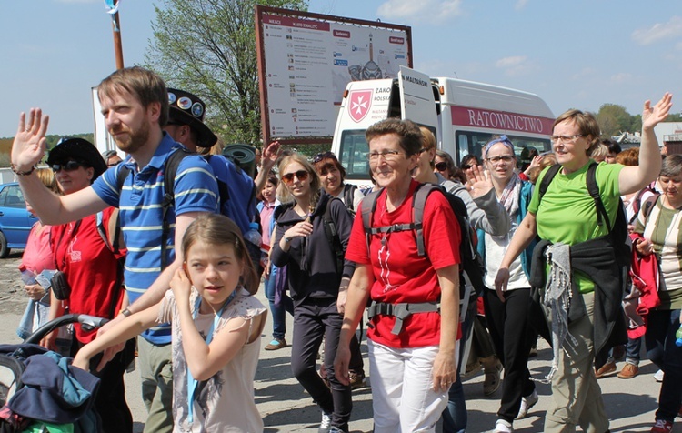 Radość pierwszych kroków w Łagiewnikach!