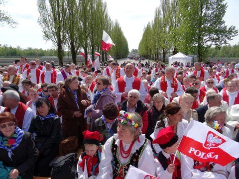 Pielgrzymka polskiego duchowieństwa do Dachau