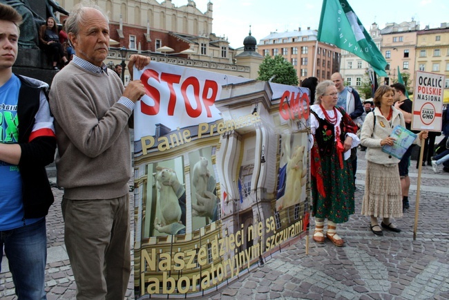 Protest "Solidarni z rolnikami"