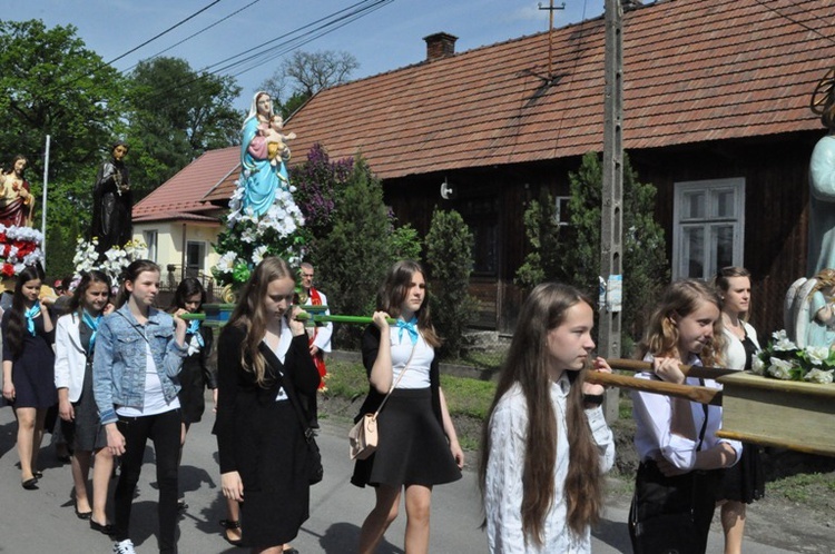 Procesja w Szczepanowie 