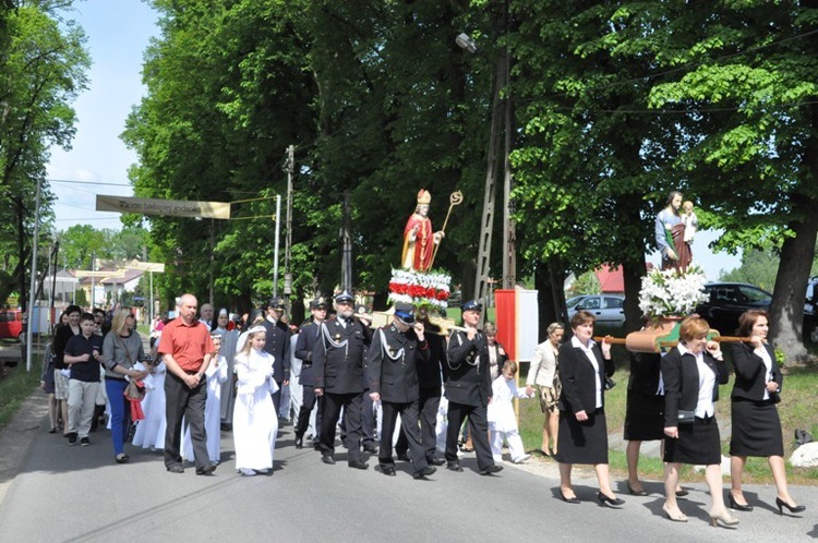 Procesja w Szczepanowie 