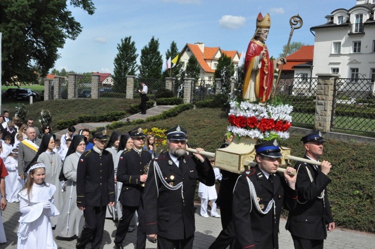 Procesja w Szczepanowie 