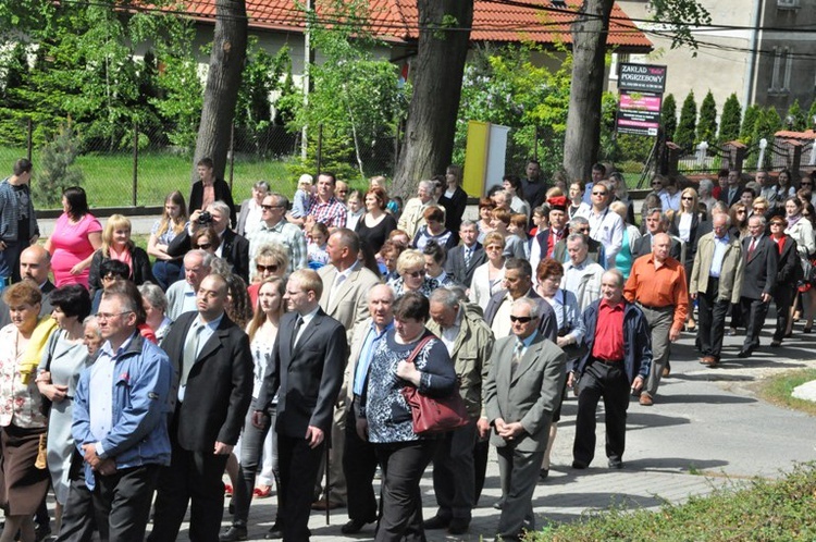 Procesja w Szczepanowie 