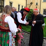 Imieninowa delegacja z Zielonek