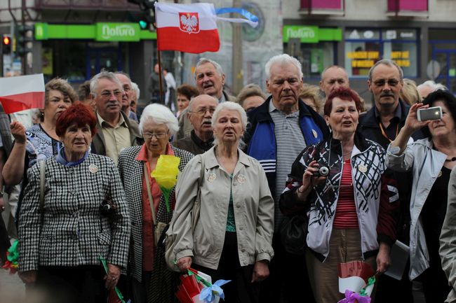 Marsz Seniorów w Gorzowie Wielkopolskim