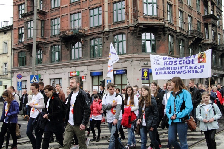 Procesja ku czci św. Stanisława z Wawelu na Skałkę - cz. 1