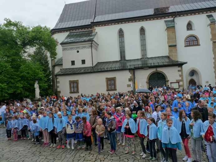 Pielgrzymka DSM do Starego Sącza