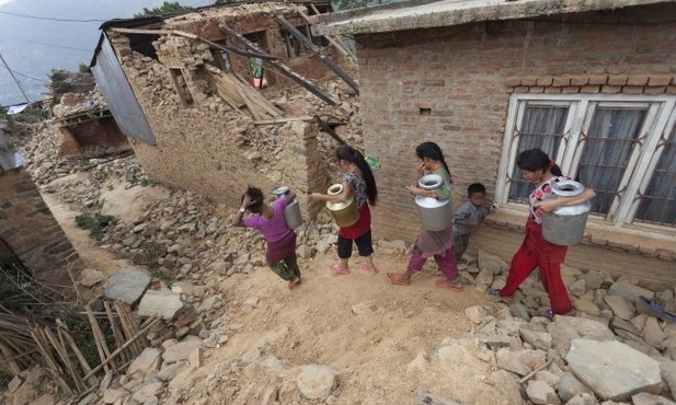Kolejne silne trzęsienie ziemi w Nepalu