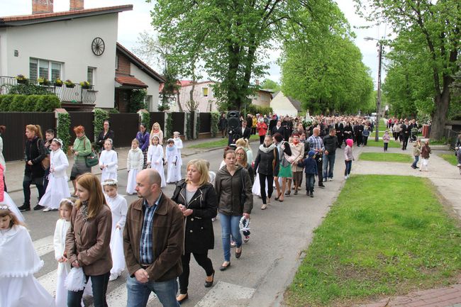 Koronacja figury MB Fatimskiej w parafii św. Wojciecha