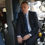 Wicepremier Tomasz Siemoniak na lotnisku w Radomiu