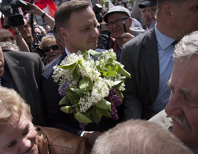 Andrzej Duda w Koszalinie