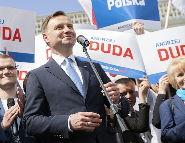 Andrzej Duda w Koszalinie