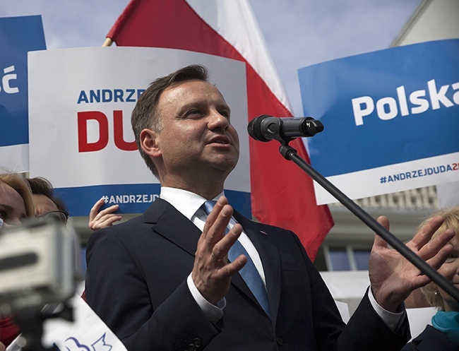 Andrzej Duda w Koszalinie