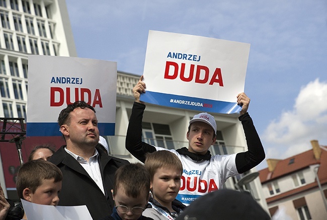 Andrzej Duda w Koszalinie