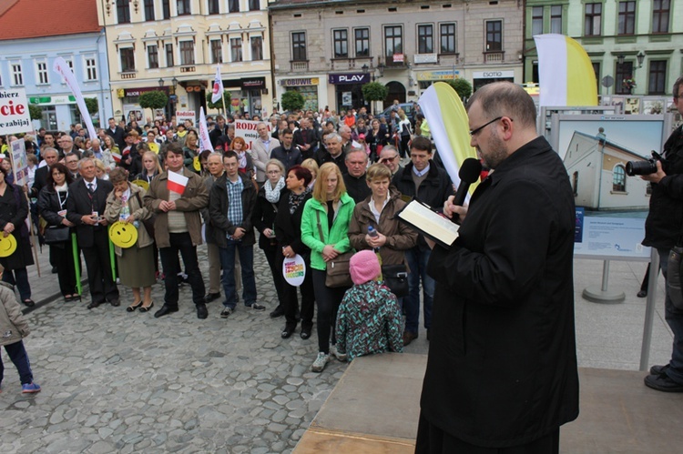 Ewangelizacja na Rynku w Oświęcimiu