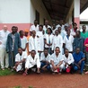Spotkanie z personelem szpitala w Bagandou