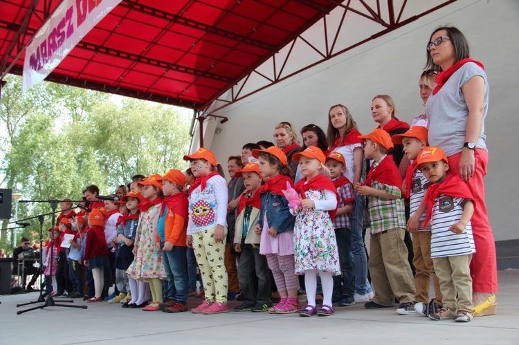 Piknik rodzinny na łowickich Błoniach