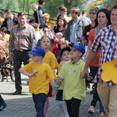 Piknik rodzinny na łowickich Błoniach