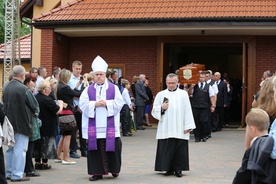 Liturgii pogrzebu śp. ks.kan. Piotra Kocura przewodniczył biskup Piotr Greger
