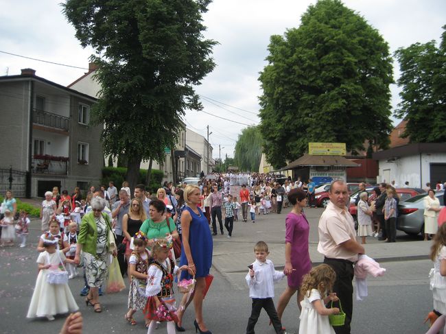 Boże Ciało w Liszkach 2015