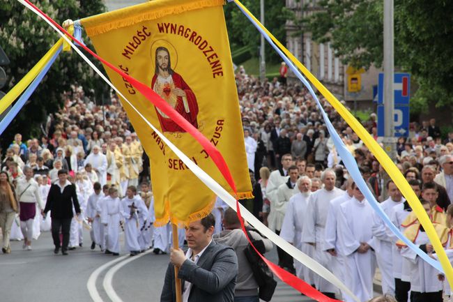 Procesja Bożego Ciała w Koszalinie