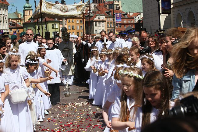 Tłumy szły za Chrystusem