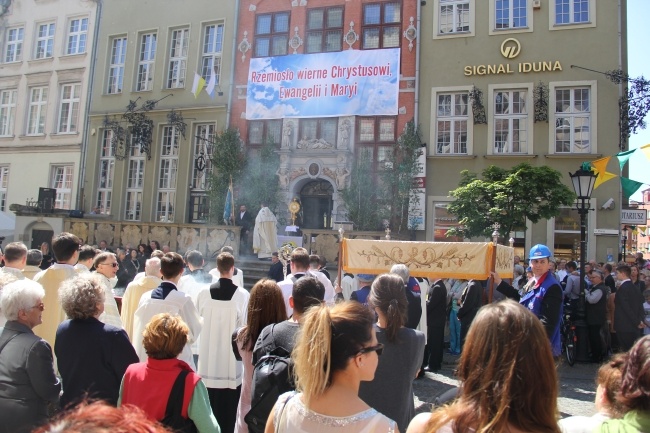 Uroczystość Bożego Ciała w Gdańsku 