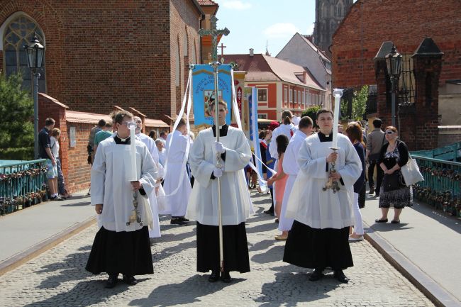 Centralna procesja Bożego Ciała we Wrocławiu