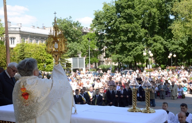 Procesja Bożego Ciała w Radomiu