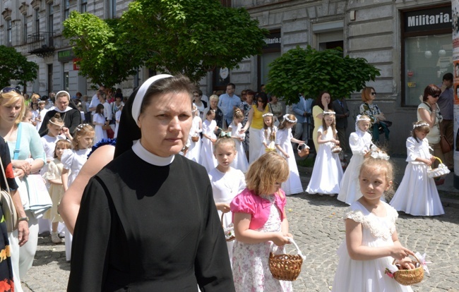 Procesja Bożego Ciała w Radomiu