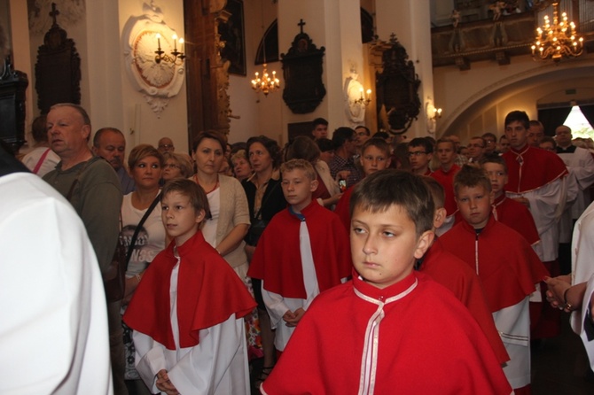 Boże Ciało w Łowiczu - Eucharystia