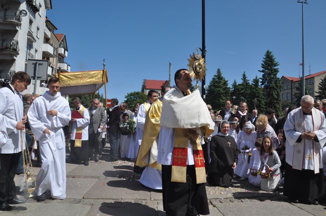 Procesja Bożego Ciała w Kołobrzegu