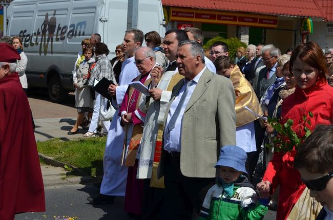 Procesja Bożego Ciała w Słupsku