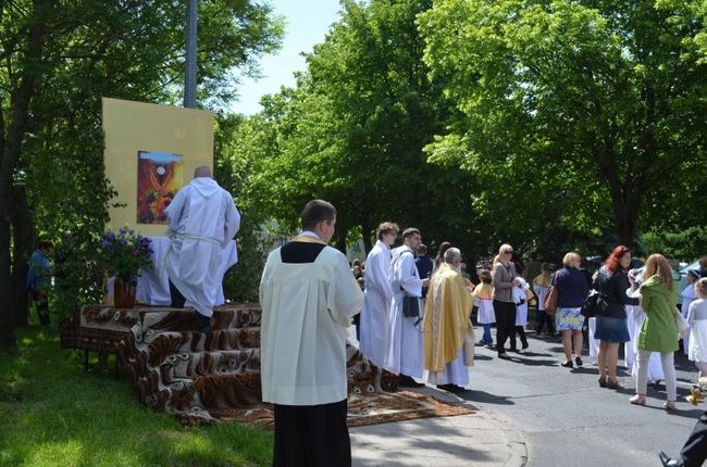 Procesja Bożego Ciała w Słupsku