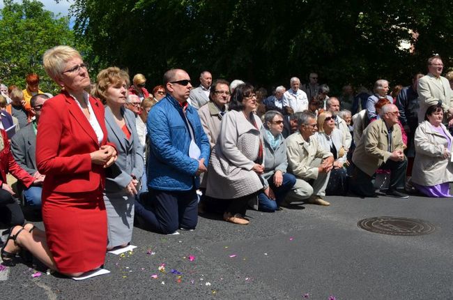 Procesja Bożego Ciała w Słupsku