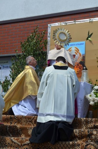 Procesja Bożego Ciała w Słupsku