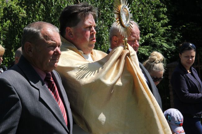 Procesja Bożego Ciała w Kretominie