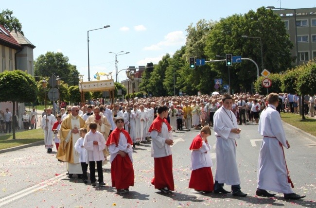 Z Chrystusem na ulicach w Trzebnicy