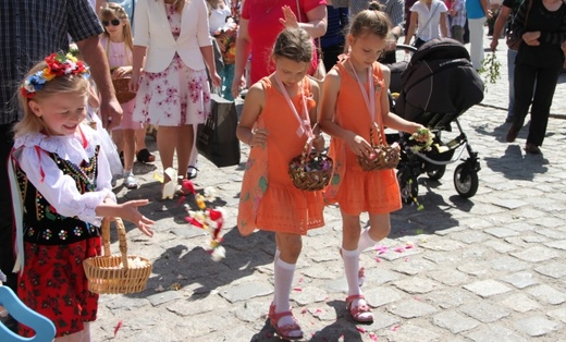 Z Chrystusem na ulicach w Trzebnicy