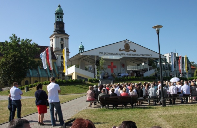 Z Chrystusem na ulicach w Trzebnicy