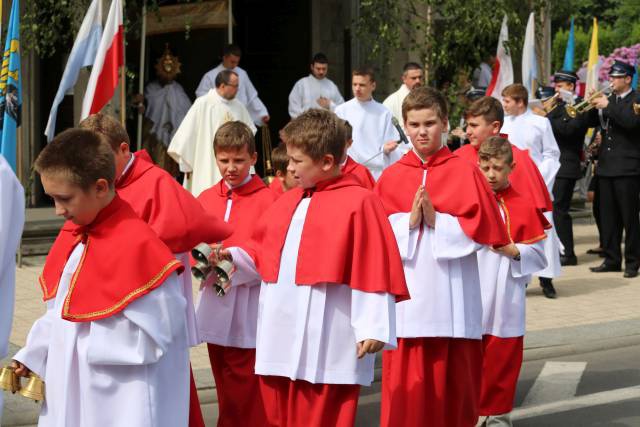 Boże Ciało - Czechowice-Dziedzice - NMP Królowej Polski