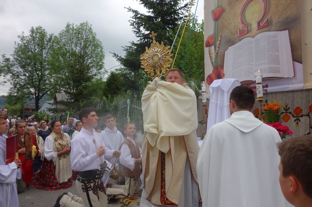 Boże Ciało w Poroninie