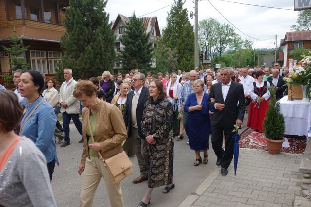 Boże Ciało w Poroninie