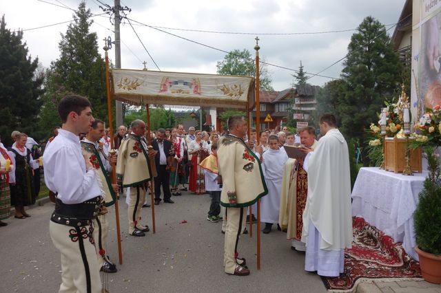 Boże Ciało w Poroninie