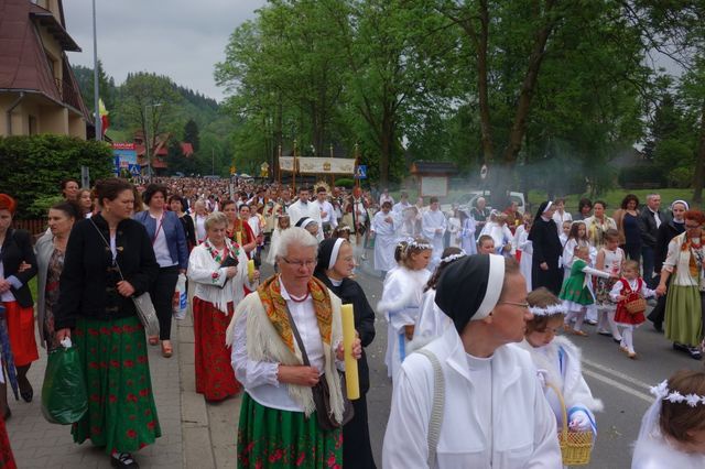 Boże Ciało w Poroninie