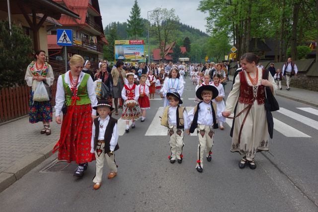 Boże Ciało w Poroninie