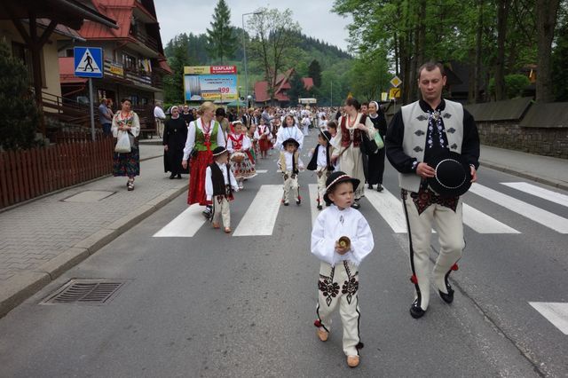 Boże Ciało w Poroninie